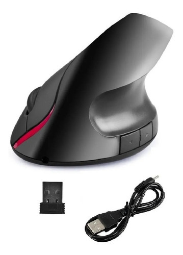 Mouse Inalámbrico Vertical Ergonómico Recargable Carpiano 