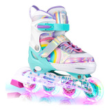 Sulifeel Patines En Lnea Rainbow Unicorn Para Nias Y Nios