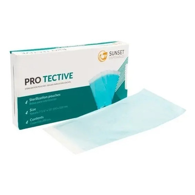 Bolsa Esterilización Suncet 33x19cm Lona Con Indicador | Envío gratis