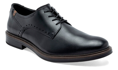 Zapato Vestir Flexi 400101 Color Negro Para Hombre Tx7