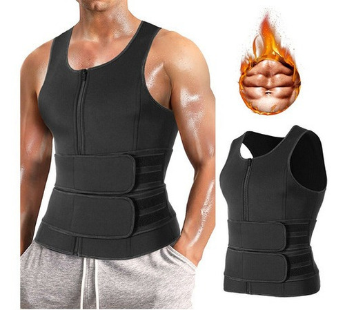 Chaleco Deportivo Tipo Sauna Waist Trainer Regatta Para Homb