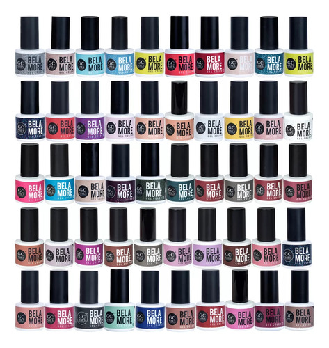 Kit De 50 Geles Belamore 3 Pasos Costo De Fabrica , Gc Nails