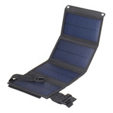 Placa De Carregamento Solar Portátil Usb De 20w Para Camping