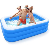 Piscina Inflable Sobre El Suelo, Piscina Grande Para Adulto.