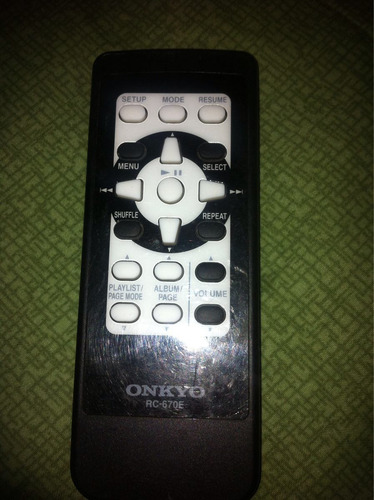 Control Remoto Onkyo Rc-670e