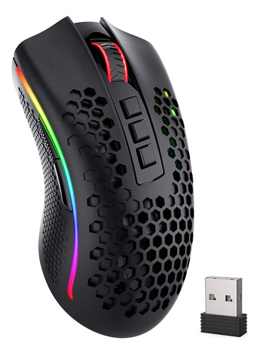 Mouse Gamer Redragon Storm Pro M808-ks Inalámbrico Y Usb 