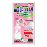 Detergente Lava Vajillas Caja X15 Sobres Glicerina Clean