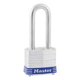 Candado Con Llave Master Lock 3dlh P/exteriores 2inch/silver