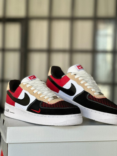 Air Force 1 '07 Low Gym Red Black