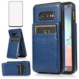 Funda Para Samsung Galaxy S10e Azul Piel Sintetica - 1