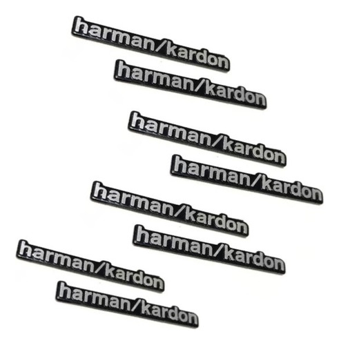 8 Emblemas Som Harman Kardon Audi Sline Amg Mini Rline