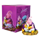 Figura Icónica Majin Boo Con Perrito Dragon Ball Z 10cm