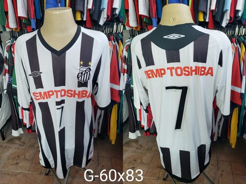 Camisa Santos De Jogo 2009 Umbro #reserva #7