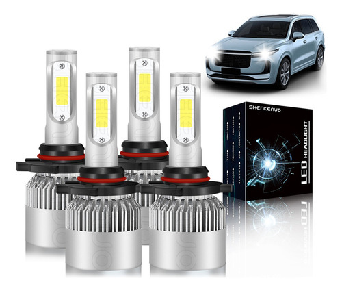 36000lm Kit Focos Led For Cadillac Cts Srx Escalade Deville