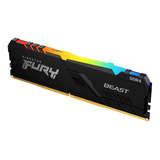 Memoria Ram 8gb 3200mhz Kingston Fury Beast Rgb Ddr4