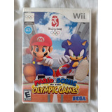 Mario & Sonic En Los Juegos Olímpicos (completo Impecable)