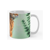 Taza Diseño Simple De Plantas De Gato Calidad Premium