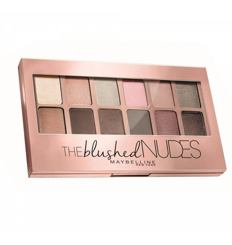Sombras The Blushed Nudes - Neutras - Maybelline
