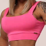 Top Cropped Fitness Com Bojo - Roupa Academia Moving Legging