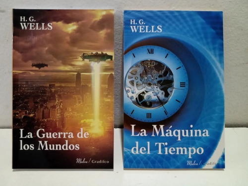 Lote X 2 Libros De H.g. Wells 