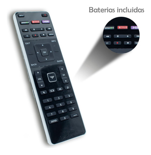 Control Remoto Vizio Smart  Xrt-500  Nuevo Original +envio