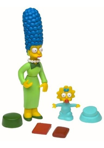 Sunday Best Marge + Maggie Los Simpsons Playmates Completo