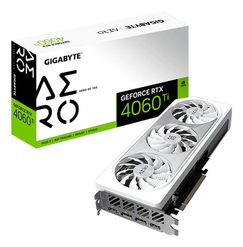 Tarjeta De Vídeo Gigabyte Geforce Rtx 4060 Ti Aero Oc 16gb