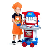 Brinquedo Cozinha Completa C/fogão Infantil Menino Play Time
