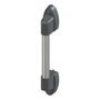 Manija Externa Frontal De Acero Inoxidable 415mm Mth Plateado