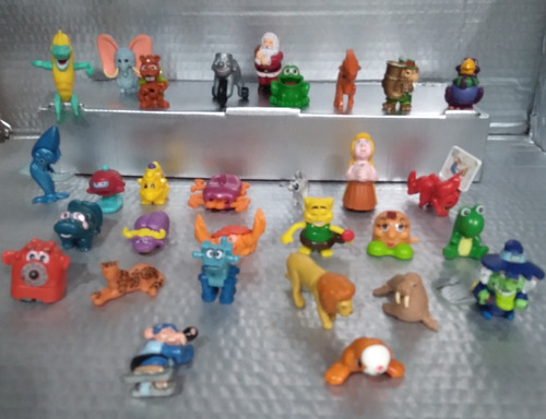 30 Mini Figuras Div. Kinder Sorpresa Usados