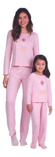 Pijama Feminino Lupo Longo Algodão Adulto 24417-001