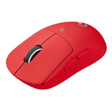 Mouse Gamer Sem Fio Logitech G Pro X Superlight - Vermelho
