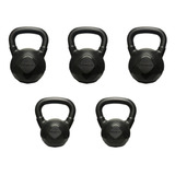 Set De 5 Pesas Rusas Desde 4 Kg A 12kg Fitnesas Kettlebell