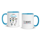 Taza Ceramica Premium Bicolor - Dia De La Madre - Sublimada!