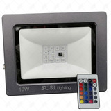 Reflector Led Rgb 10w Multicolor Ip65 C/control