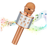 Iuse Micrófono De Karaoke Inalámbrico Bluetooth, Altavoz De 