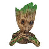 Baby Groot Vaso - Porta Caneta - Resina - Aquario