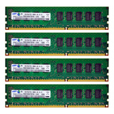 Memória Udimm Ecc Samsung 4un. 2gb =8gb Pc3 10600e Dell T110