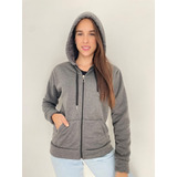 Campera De Algodon Full Corderito Para Mujer