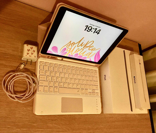 iPad 9 Gen.+ Apple Pencil + Funda Con Teclado, Impecable!!