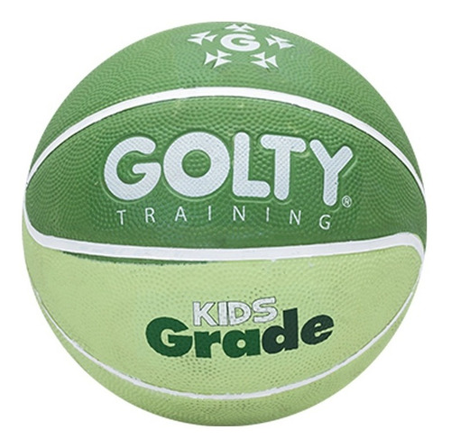 Balon Baloncesto Training Golty Kids Grade N.5 Color Verde