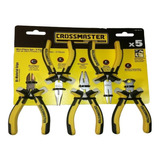 Set Kit Juego Crossmaster Mini Pinzas Y Mini Alicates 5 Piezas