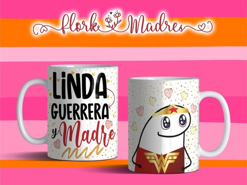 Plantillas Sublimación Tazas+ Vasos Flork Madre Vol.3