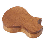 Soporte Para Púas De Guitarra, Madera De Olivo, Resistente A