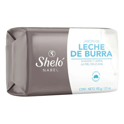 3 Piezas Jabón De Leche De Burra Sheló Nabel Unifica Tono | Envío gratis