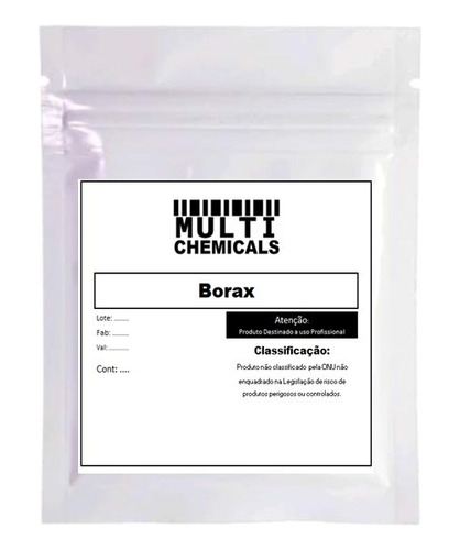 Borax - 1kg Uso Profissional- Slime