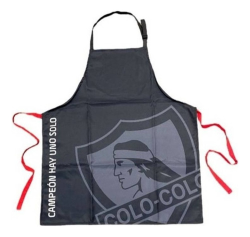 Delantal Parrillero Colo Colo Quincho Pechera Cocina Bbq