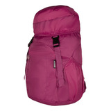 Morral Viajero Plegable Fucsia Citybags Diseño De La Tela Liso