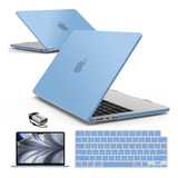 Funda Ibenzer Para Macbook Air 13 M2 + C/teclado Light Blue