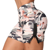 Short Hype Empina Bumbum Camuflado Terracota Exclusiv Moving